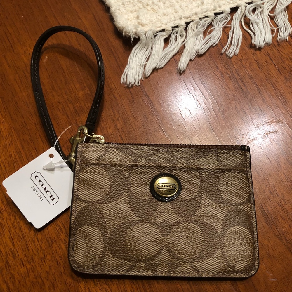 Coach change purse